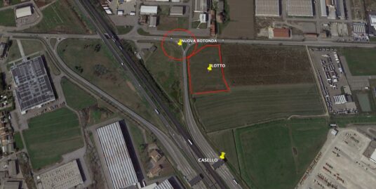 CAORSO : TERRENO DI 6.000-12.000 MQ VICINO AL CASELLO