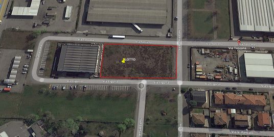 PIACENZA – VIA TOSCANA – VENDESI LOTTO DI TERRENO DI 3.065 MQ
