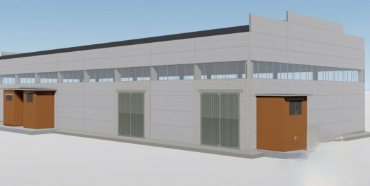 CAORSO : VENDESI COMPLESSO IMMOBILIARE CON CAPANNONE DI 3.000 MQ