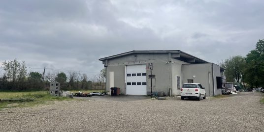 CASTELVETRO : TERRENO CON PICCOLO CAPANNONE