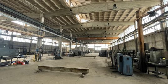 PIACENZA : CAPANNONE DI 2000 MQ CON CARROPONTE